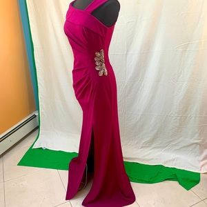 Elegant Off the Shoulder Gown